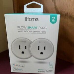 iHome Flow Smart Plug Wi-Fi indoor smart plug